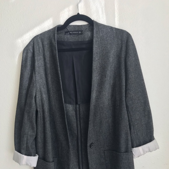 Herringbone formal blazer - Picture 2 of 3